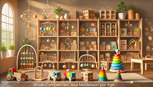 Guide Complet des Jeux Montessori par Âge : Offrez à Votre Enfant un Apprentissage Adapté