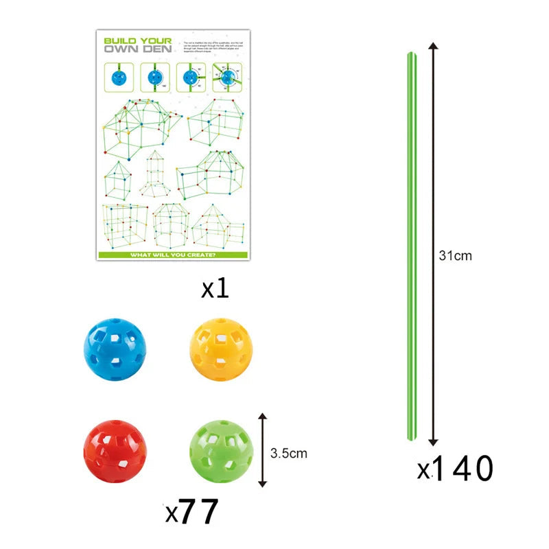Kit de Construction Cabane Montessori