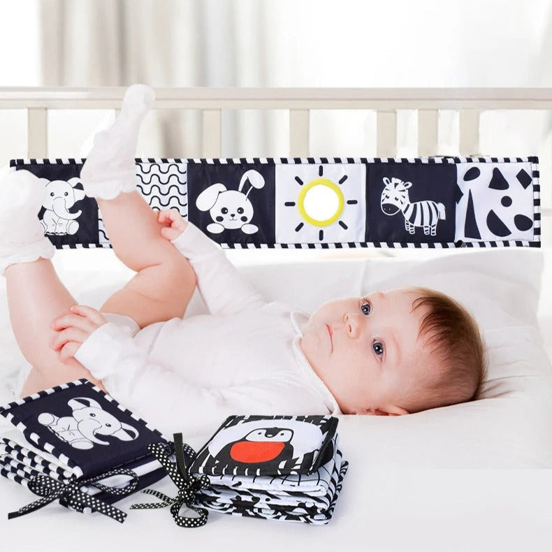 Livre sensoriel Montessori pour bébé