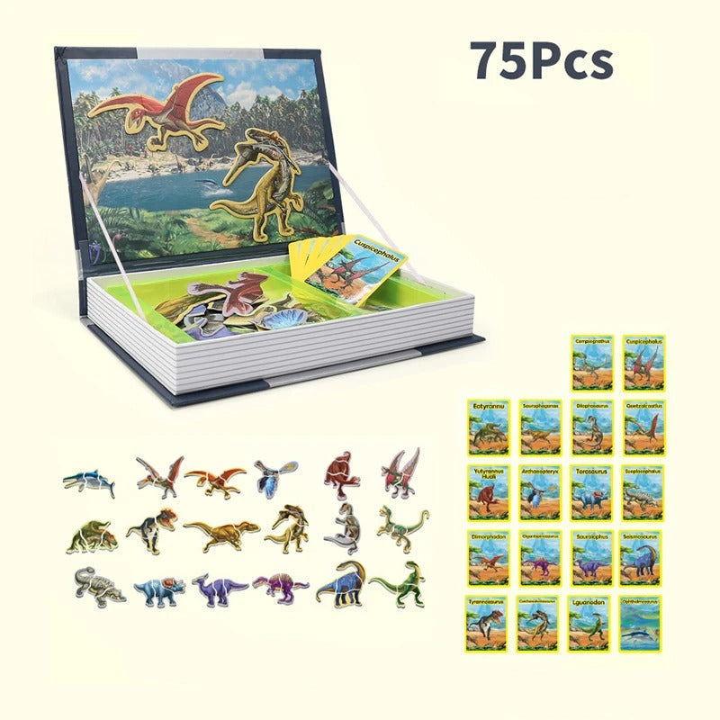 Puzzle Magnétique Dinosaure