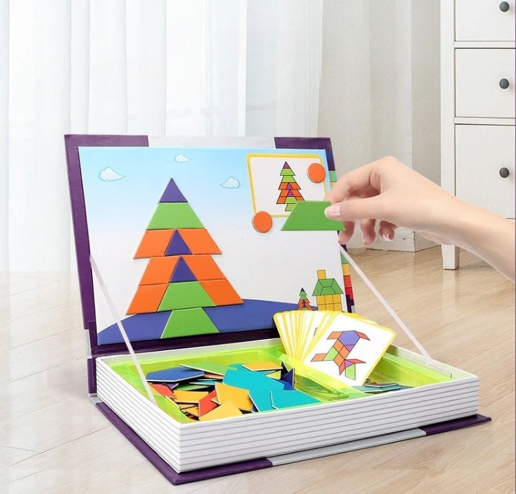 Puzzle Magnétique Tangram