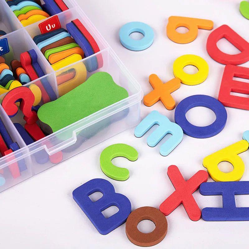 Lettres Magnétiques Alphabet avec Tableau Double Face