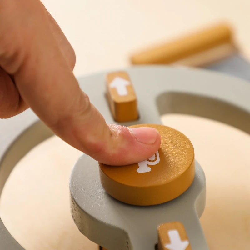 BusyBoard™ - Jouet Montessori 5-en-1 en Bois | Divers Designs et Activités