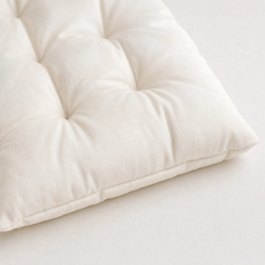 Arche d'escalade bois avec balançoire et coussin - Détail matière