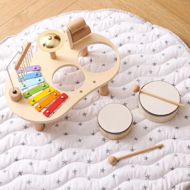 Batterie en bois Montessori Kids | Montezzori Montezzori