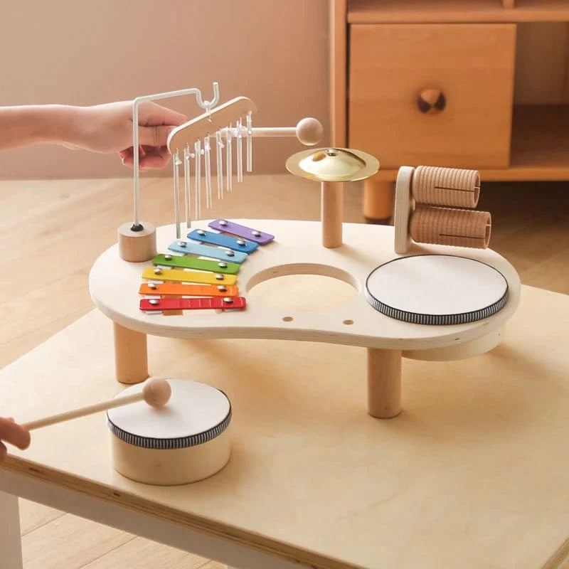 Batterie en bois Montessori Kids | Montezzori Montezzori