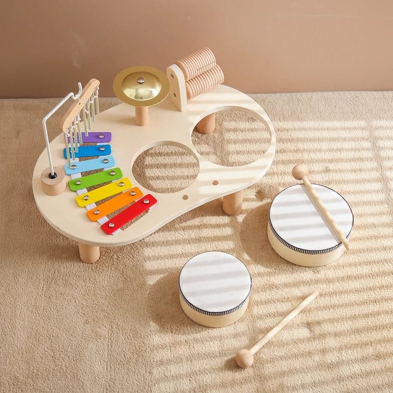 Batterie en bois Montessori Kids | Montezzori Montezzori
