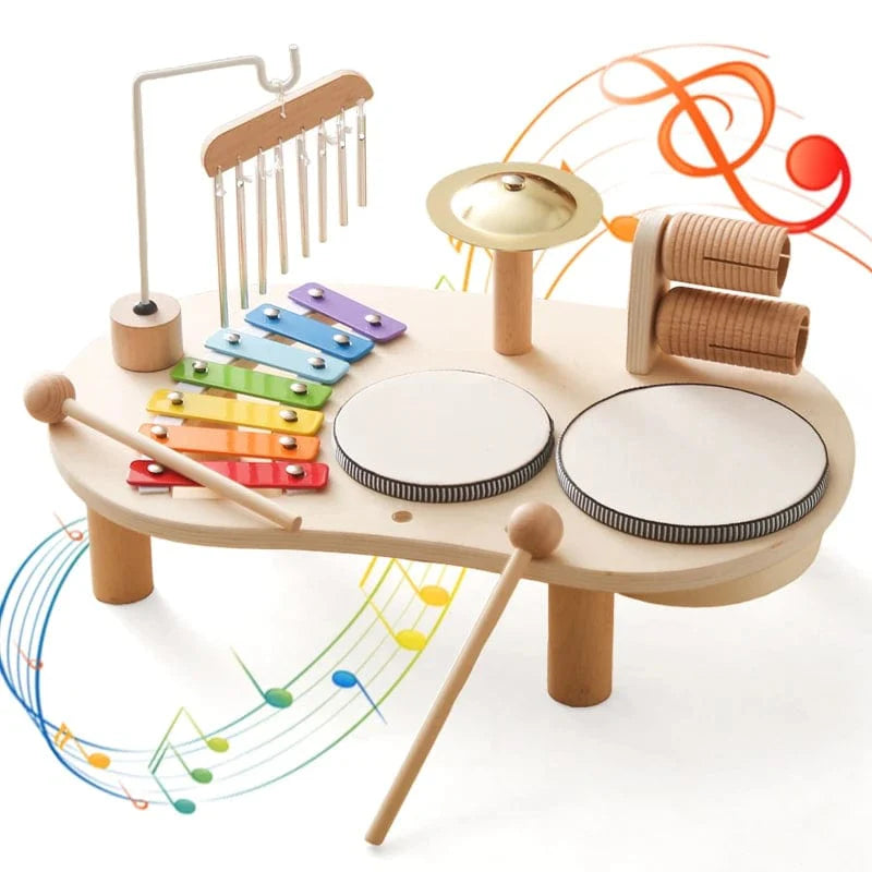 Batterie en bois Montessori Kids | Montezzori Montezzori