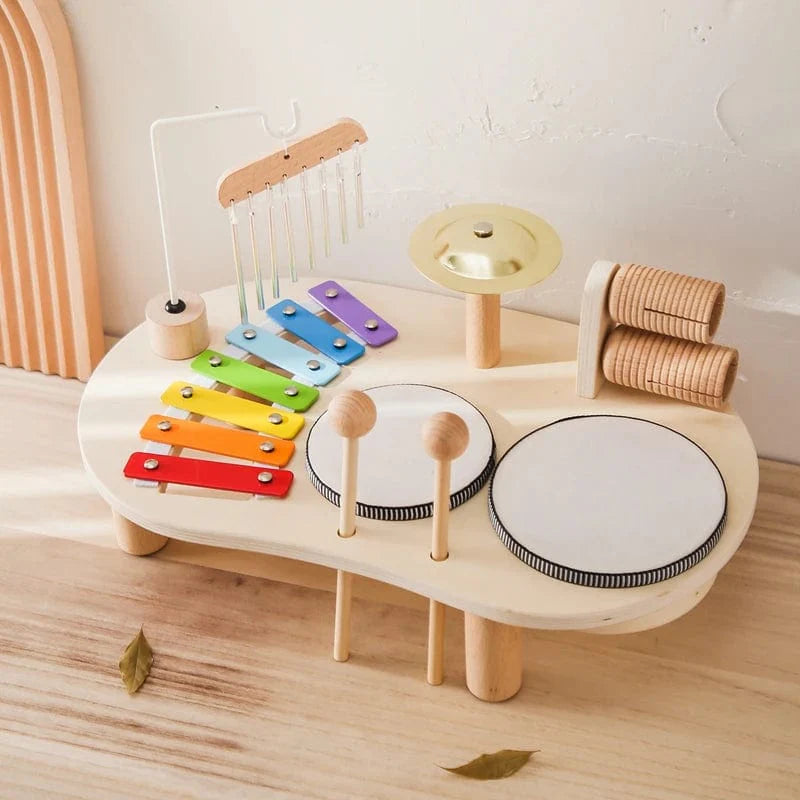 Batterie en bois Montessori Kids | Montezzori Montezzori