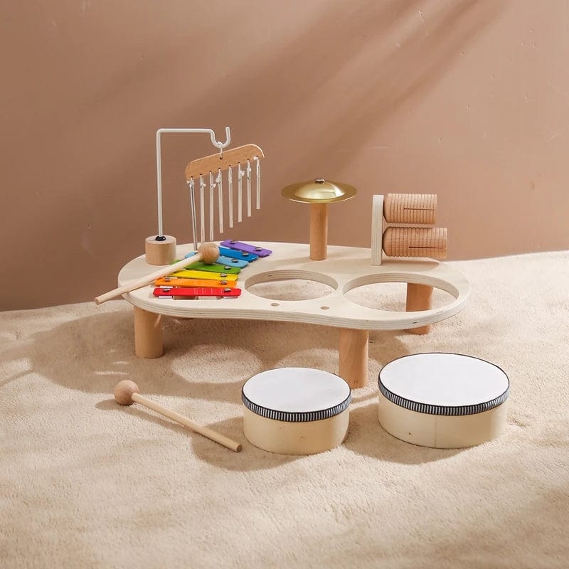 Batterie en bois Montessori Kids | Montezzori Montezzori