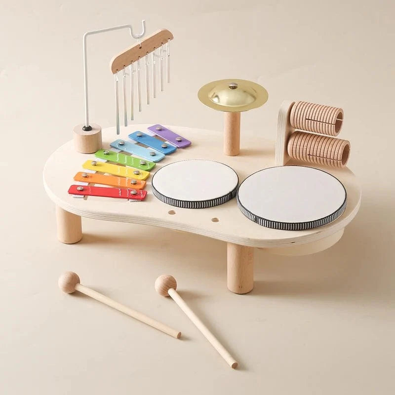 Batterie en bois Montessori Kids | Montezzori Montezzori