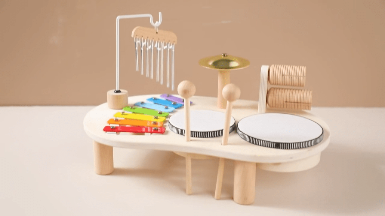 Batterie en bois Montessori Kids | Montezzori Montezzori