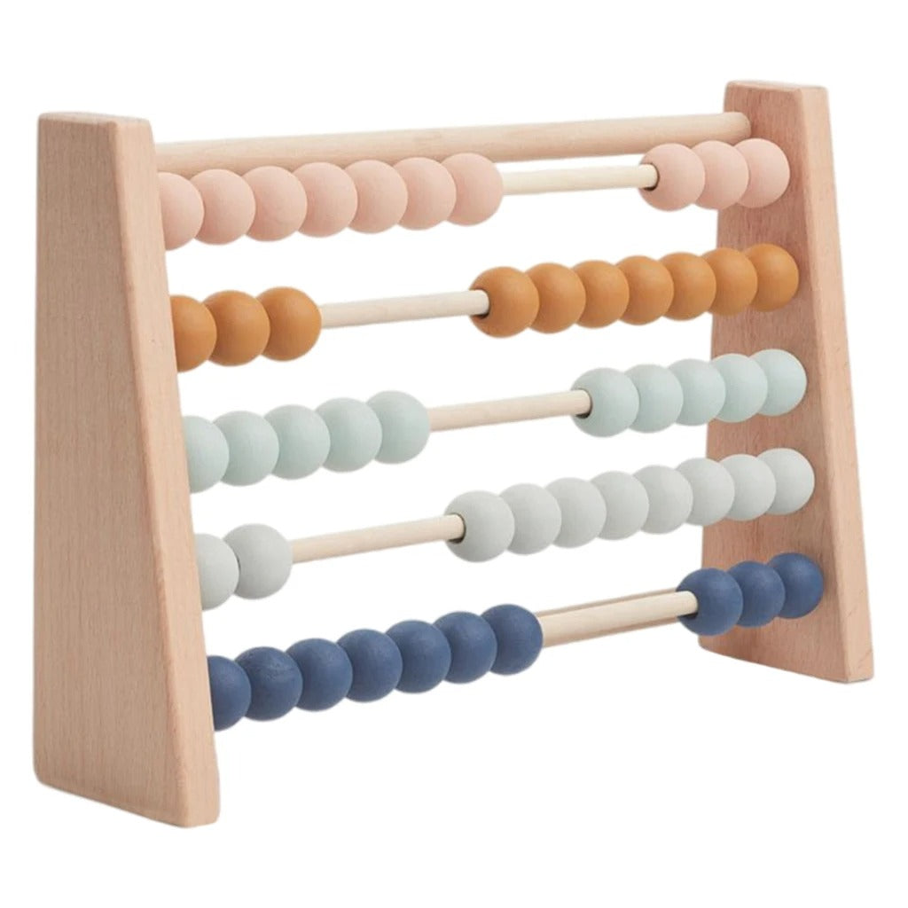 Boulier Coloré Montessori en Bois – Jouet Éducatif Mathématique pour Enfants