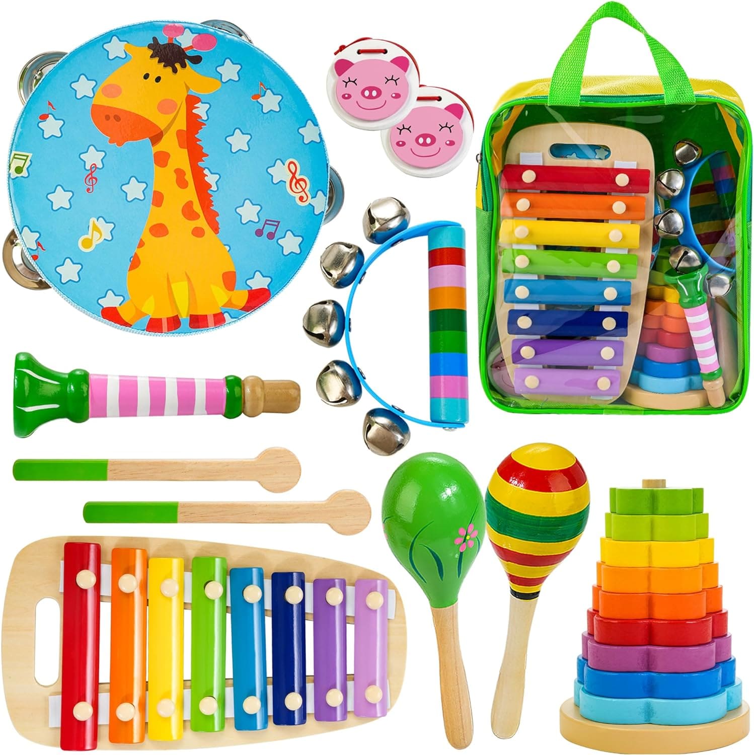 Collection d'instruments de musique Montessori – Les jeux Montessori Collection d'instruments de musique Montessori – Les jeux Montessori