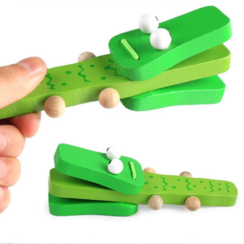Castagnettes Animaux Montessori - Jouets Éducatifs et Ludiques | Montezzori Crocodile Montezzori