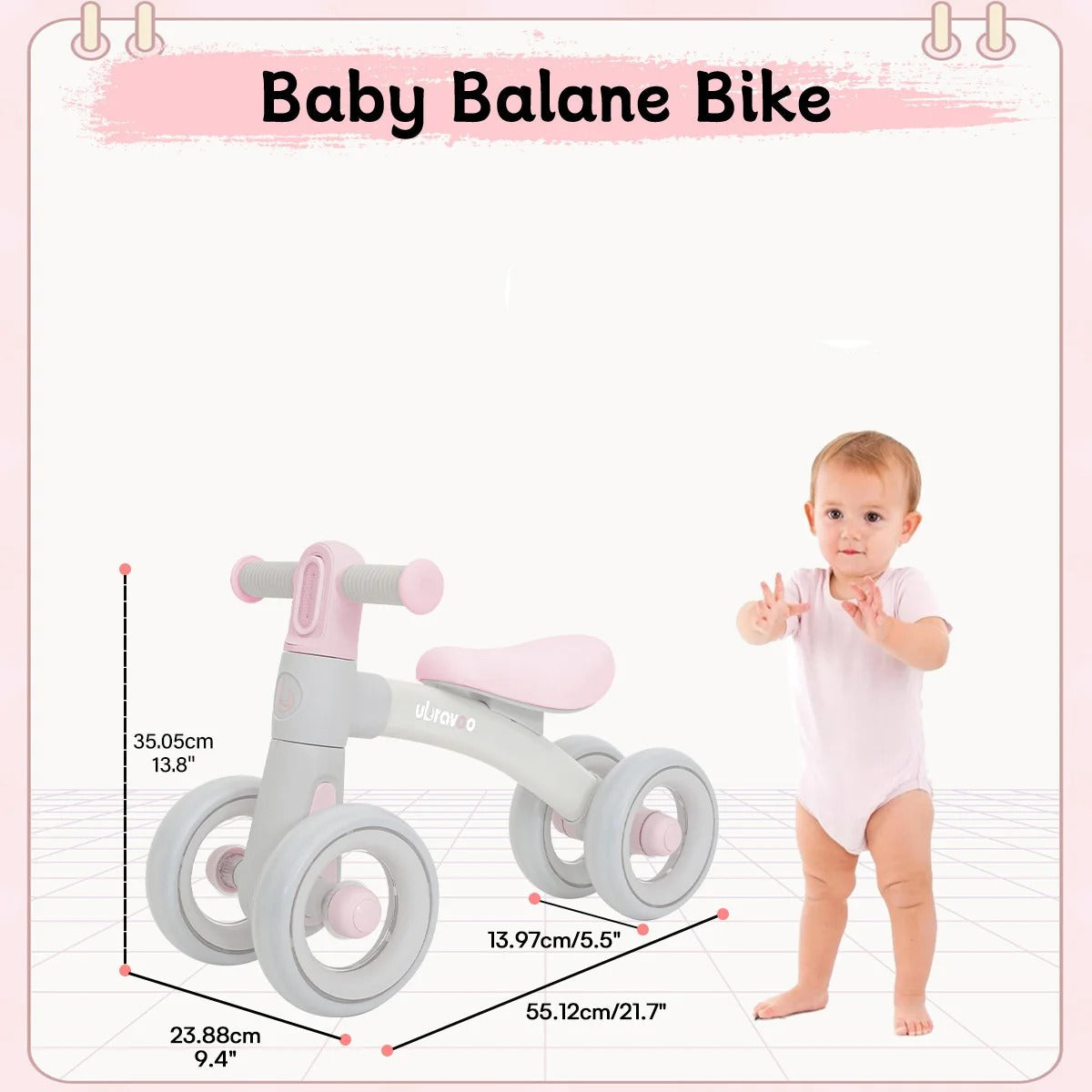 🚲 Draisienne Montessori Premium | Vélo d'Équilibre Idéal Dès 2 Ans