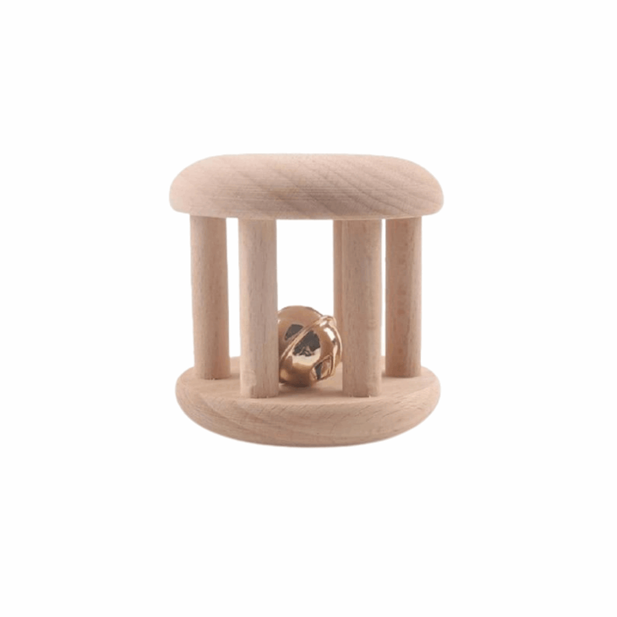 Hochet Grelot en Bois Montessori Premium | Montessori Montessori