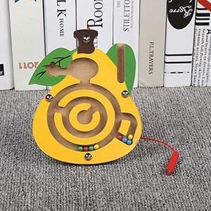 Labyrinthe Fruité en Bois Montessori | Montessori Poire Montessori