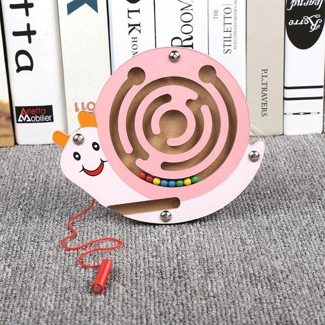 Labyrinthe Montessori en Bois Insectes Montessori Deluxe | Montessori Escargot Montessori