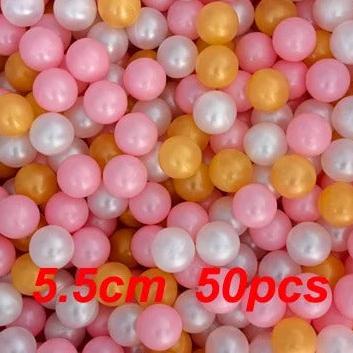 Balles Piscine à Balles 5,5 cm Pastel – Lot de 50