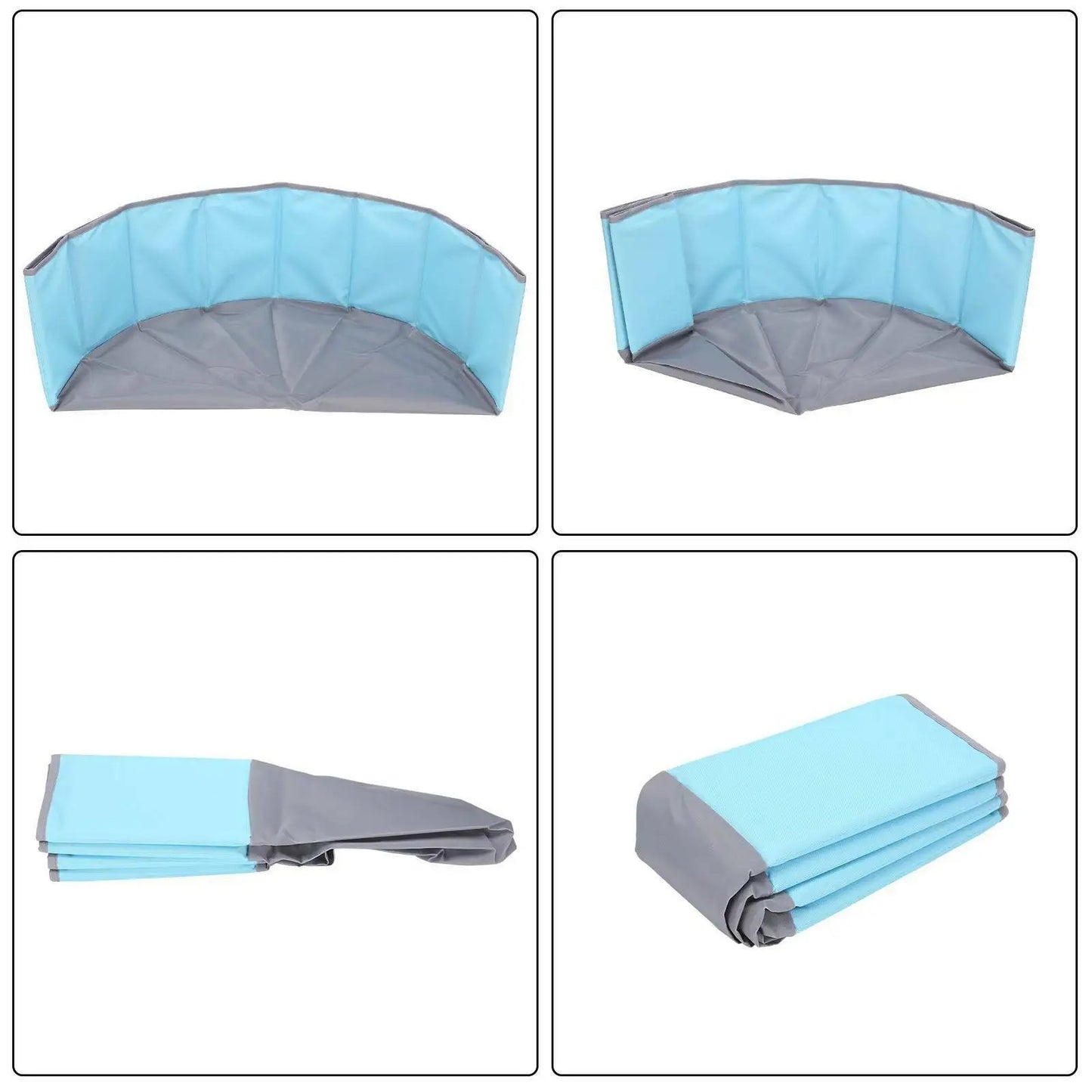 Piscine Sèche Pliable pour Bébé – Aire de Jeu Intérieure et Extérieure