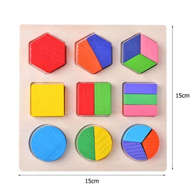 Plateau Formes 3D Montessori - Explorez et Apprenez | Montezzori Montezzori