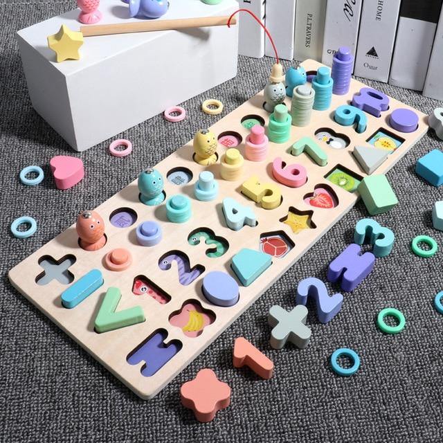 Puzzle Montessori Formes Montessori Deluxe | Montessori Montessori