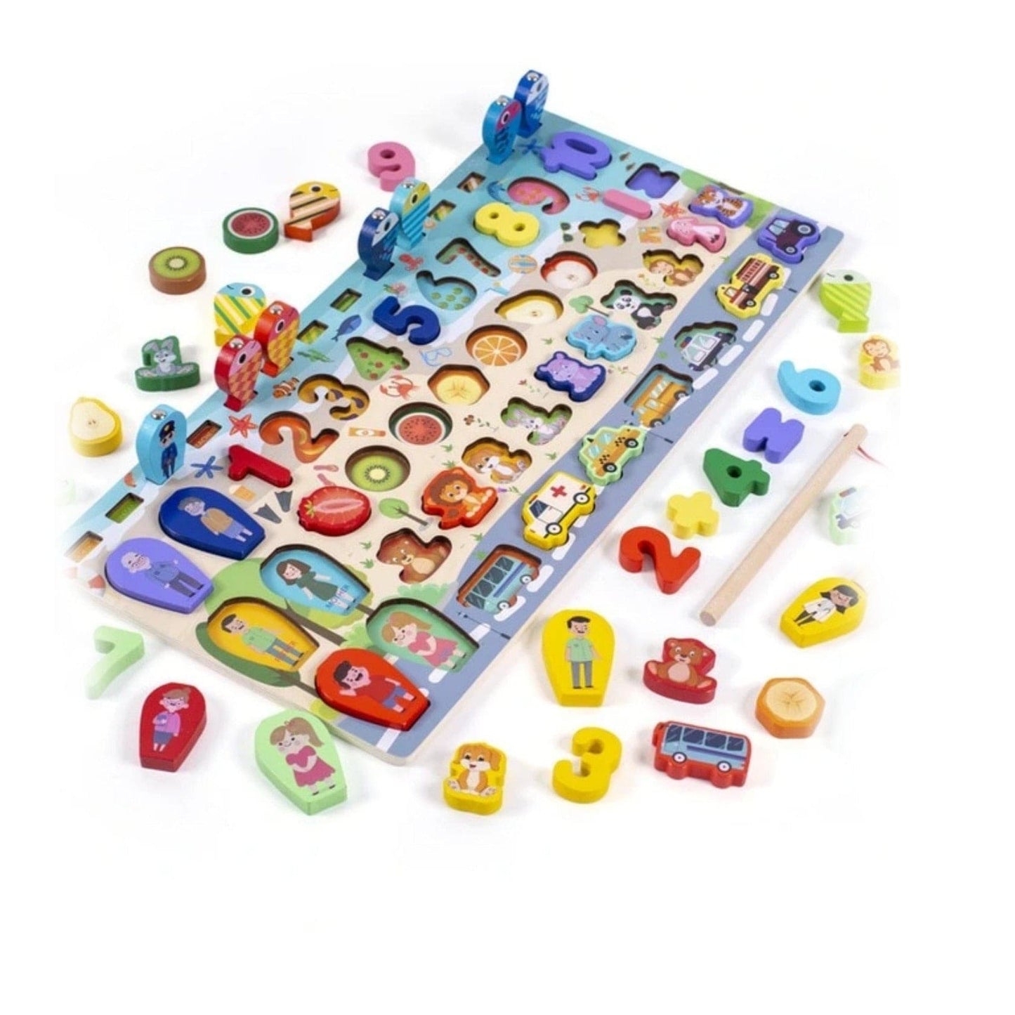Puzzle Montessori Objets et Animaux Montessori - Collection Éducative | Montezzori Montezzori