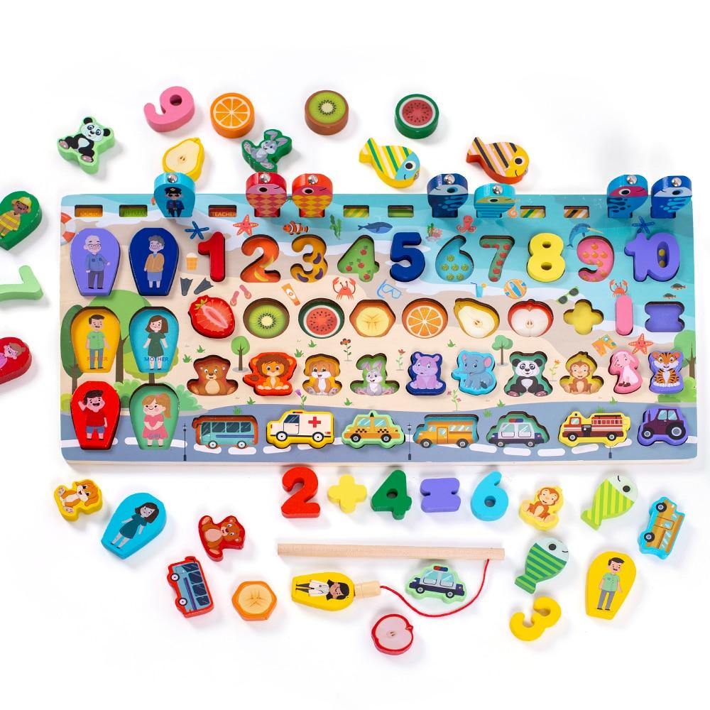 Puzzle Montessori Objets et Animaux Montessori - Collection Éducative | Montezzori Montezzori