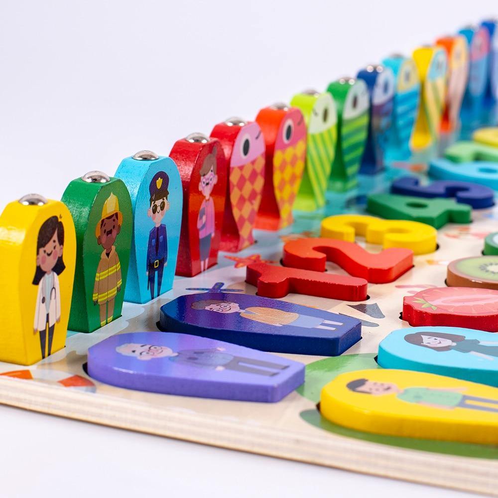 Puzzle Montessori Objets et Animaux Montessori - Collection Éducative | Montezzori Montezzori