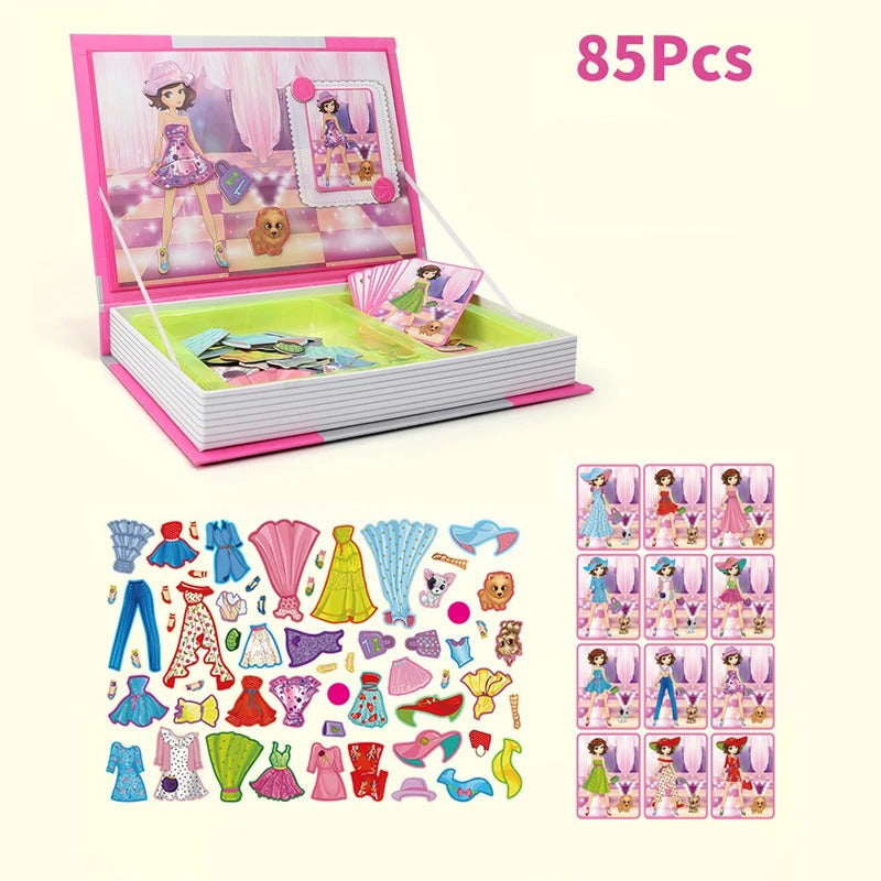 puzzle magnetique princesse