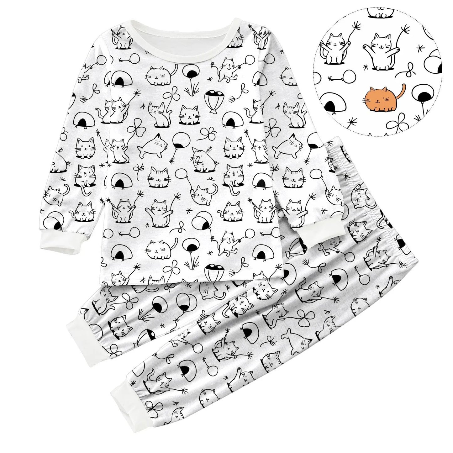 Coloriage Montessori Pyjama