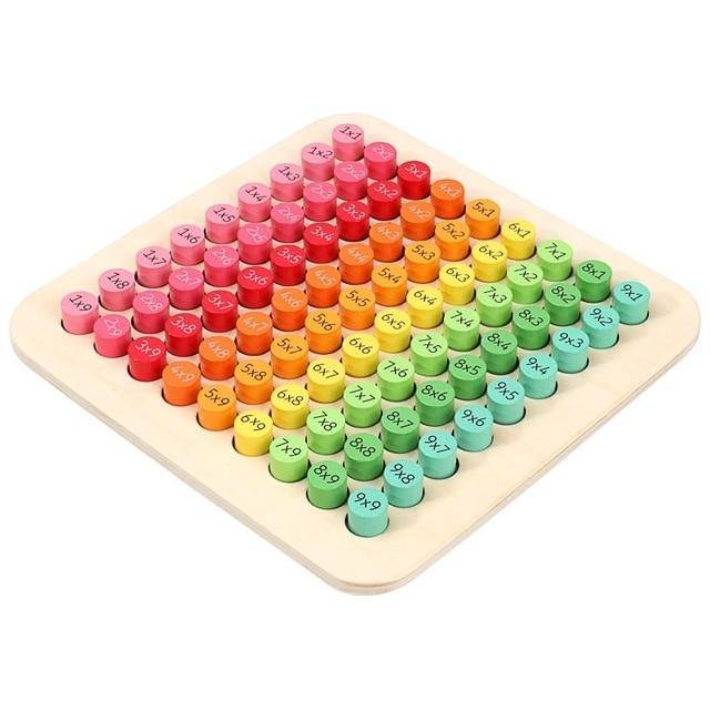 Table de multiplication Montessori Deluxe | Montessori Without Box Math Toy Montessori
