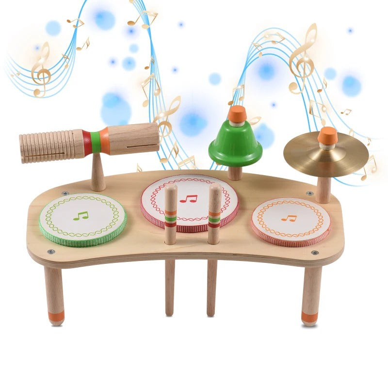 Ensemble de tambours en bois Montessori™