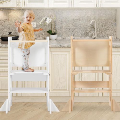 Tour d'observation : Table et chaise Montessori 2-en-1