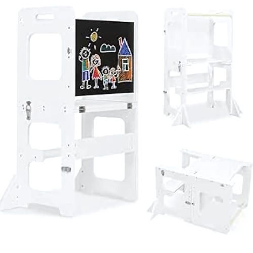 Tour d'observation : Table et chaise Montessori 2-en-1