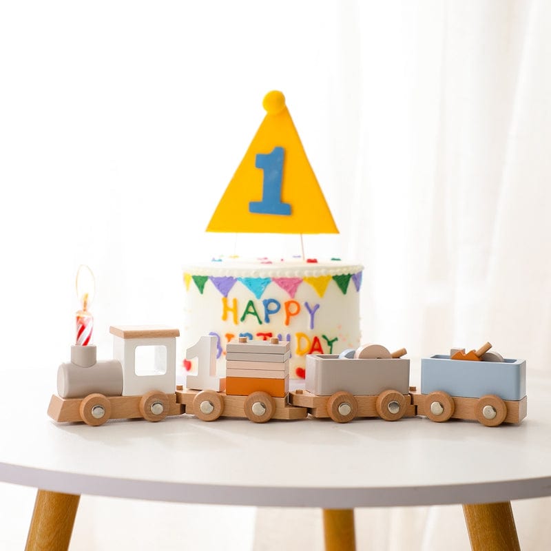 Train Montessori en Bois | Montezzori Montezzori