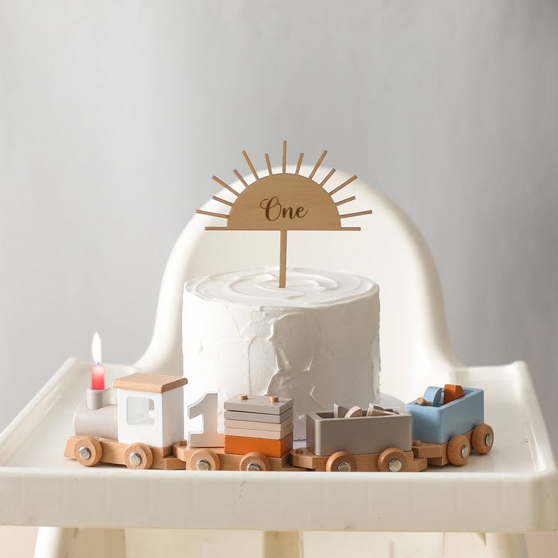 Train Montessori en Bois | Montezzori Montezzori