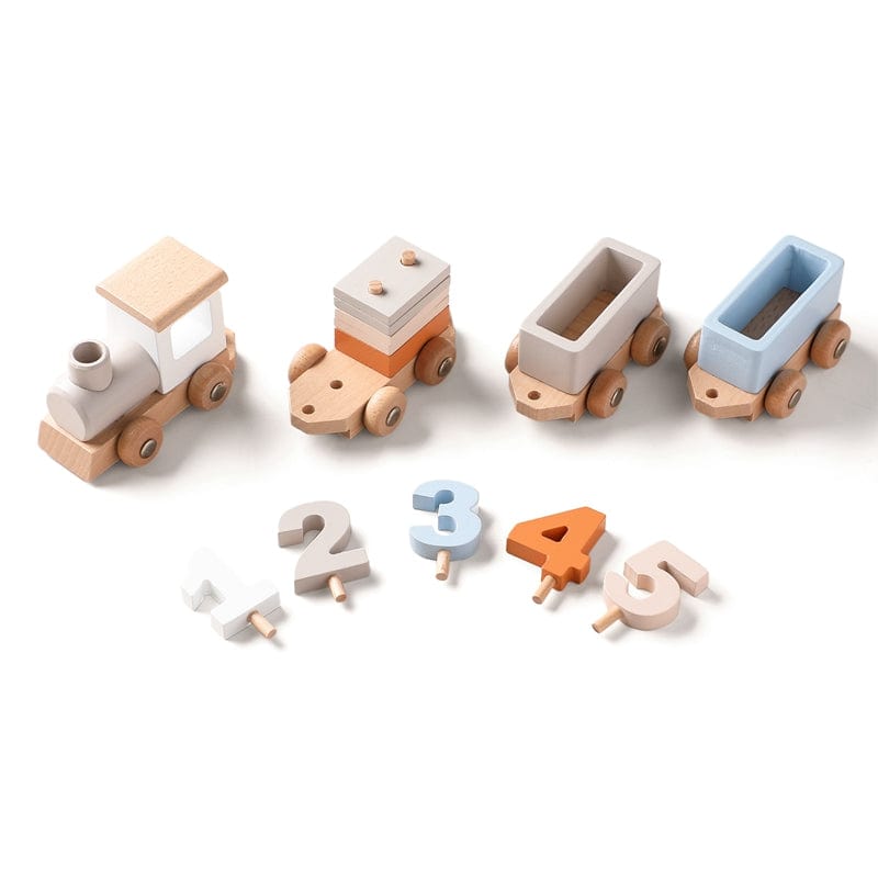 Train Montessori en Bois | Montezzori Montezzori