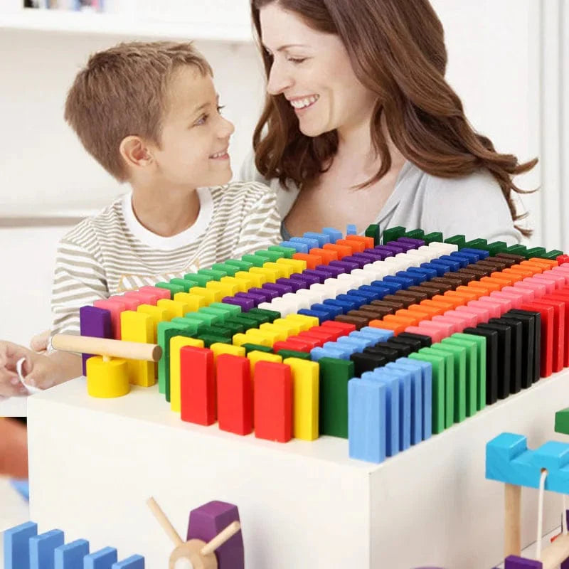 1000 Dominos Montessori - Pack de 2 Boites de 500 | Montezzori Montezzori