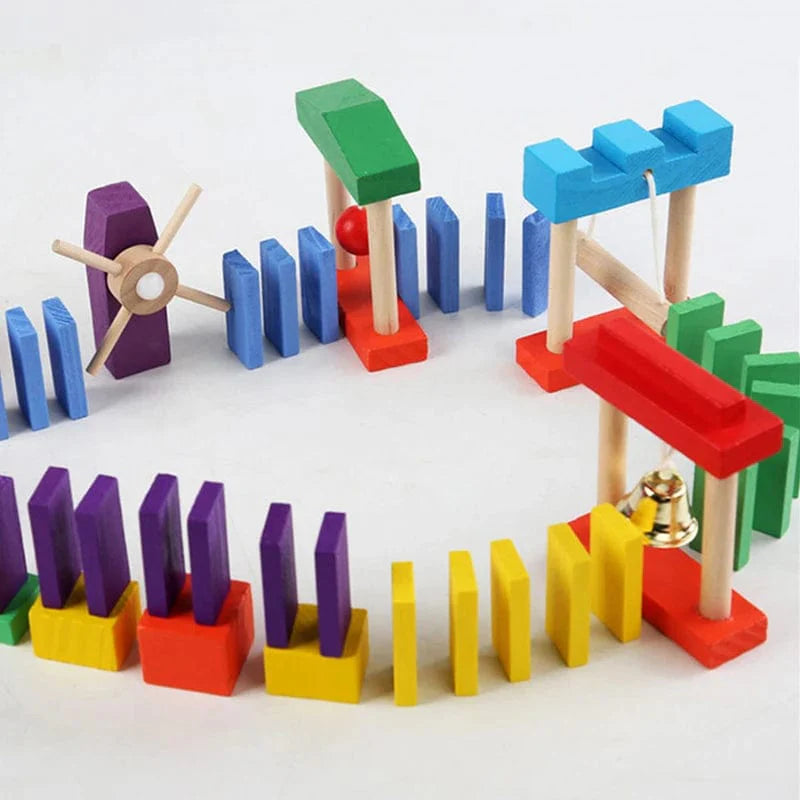 1000 Dominos Montessori - Pack de 2 Boites de 500 | Montezzori Montezzori