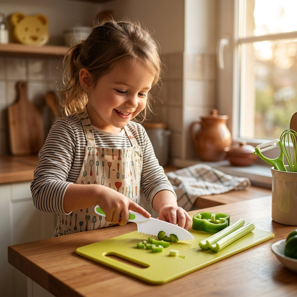 Couteaux Enfant – Kit de Cuisine 17 pièces
