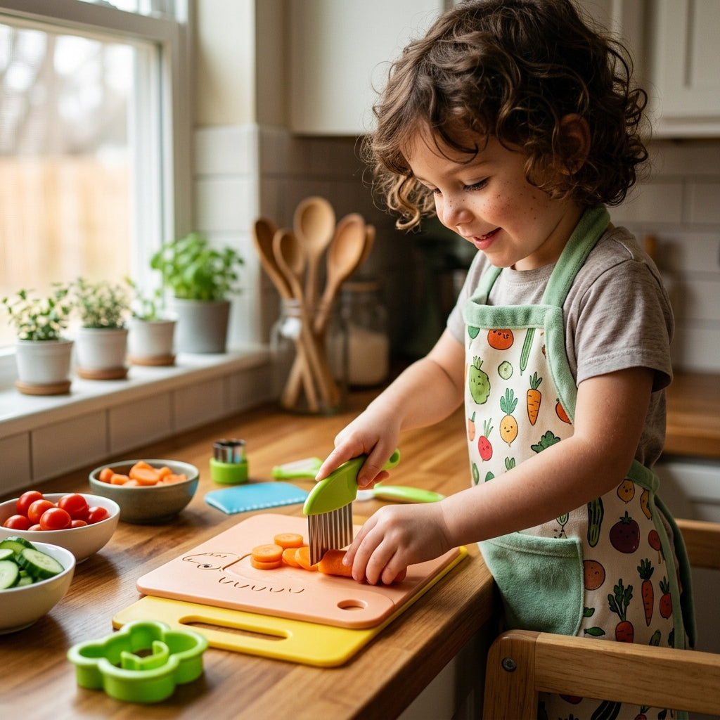 Couteaux Enfant – Kit de Cuisine 17 pièces