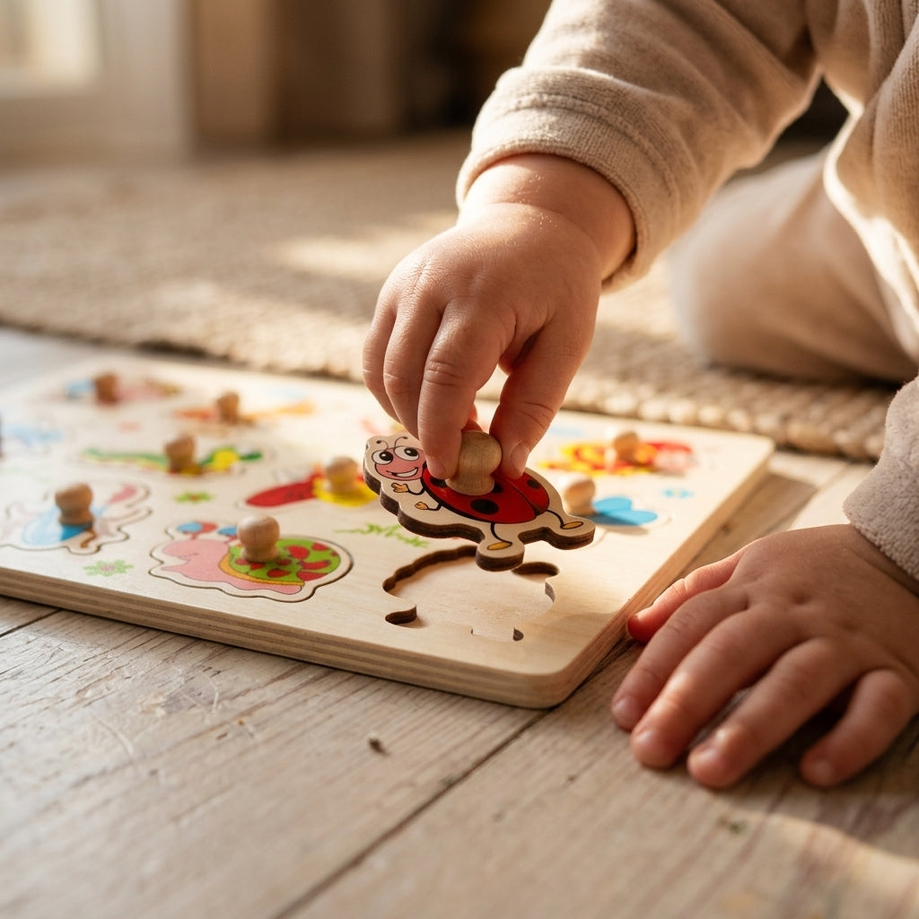 Plateau Montessori pour l'étude des insectes - Montessori