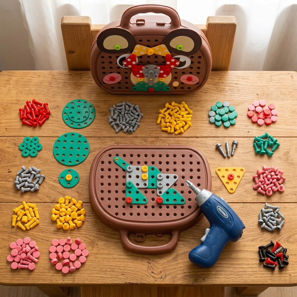 Ensemble de perçage Montessori