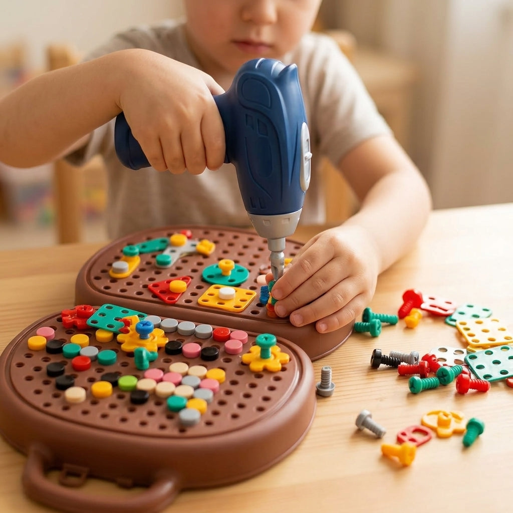 Ensemble de perçage Montessori