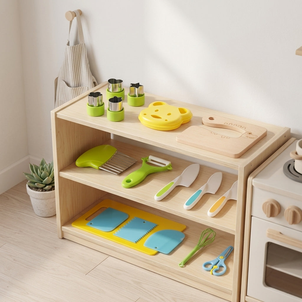 Couteaux Enfant – Kit de Cuisine 17 pièces