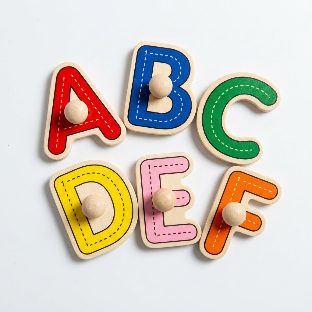 Plateau Alphabet Majuscule Montessori