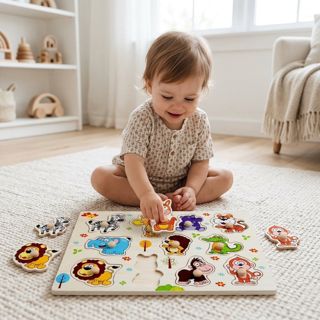 Plateau Zoo Montessori Animaux