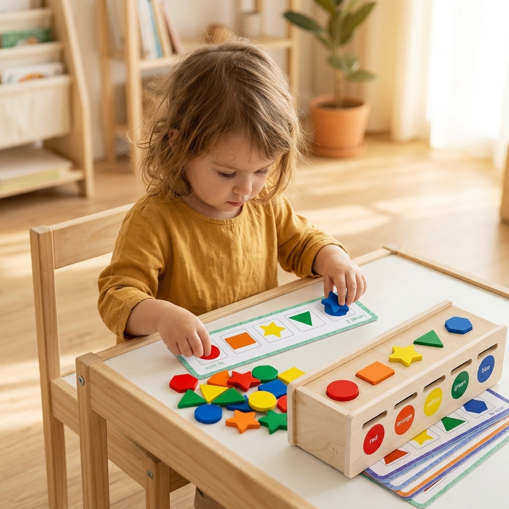 Boîte Sensorielle Montessori - Montessori World